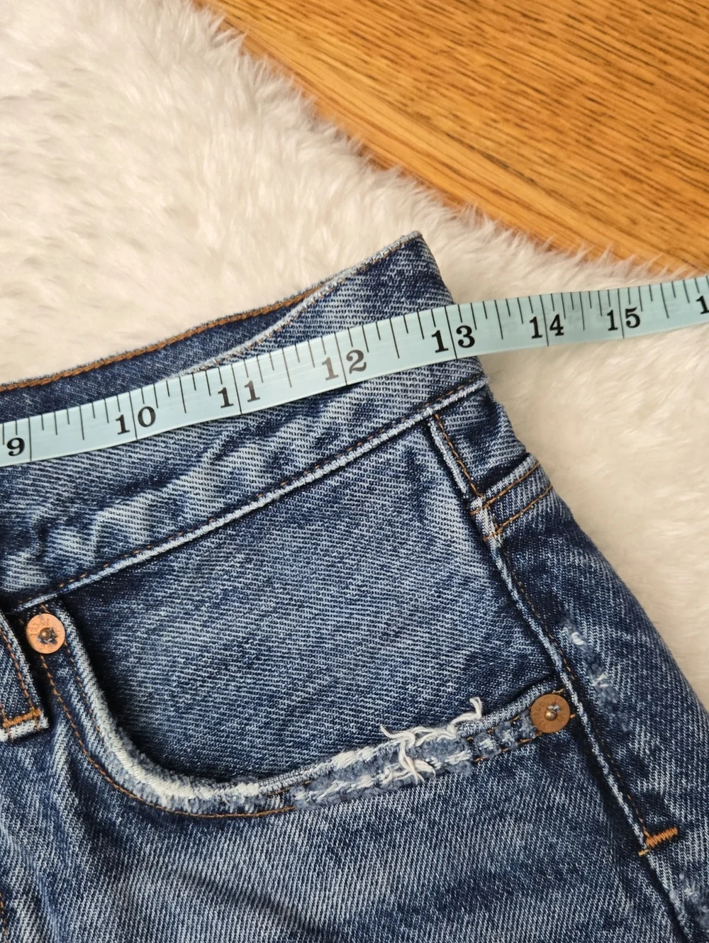 AGOLDE Denim Shorts, Womens Size 23